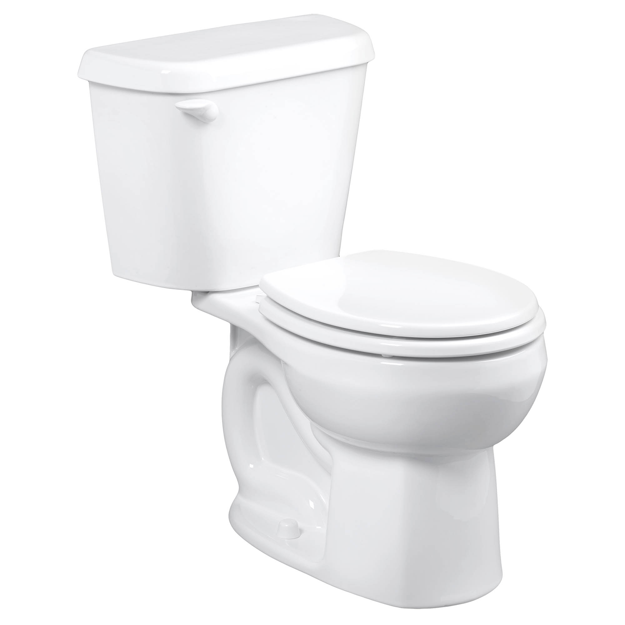 Toilette Colony, 2 pièces, 1,28 gpc/4,8 lpc, à cuvette au devant rond à hauteur régulière, à encastrer 10 po, sans siège